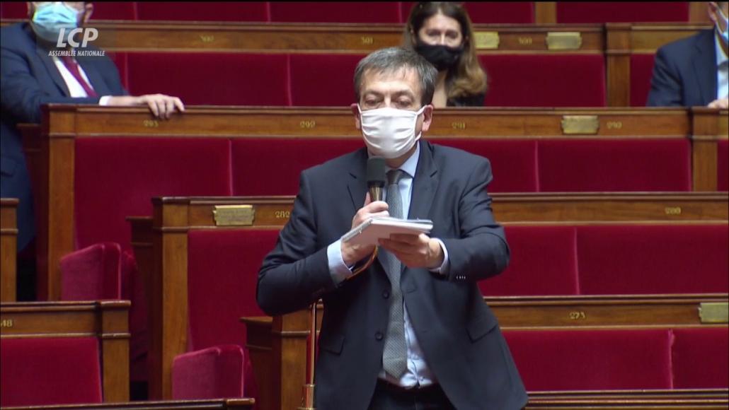 Nicolas Turquois, le 02 décembre 2021 à l'Assemblée nationale