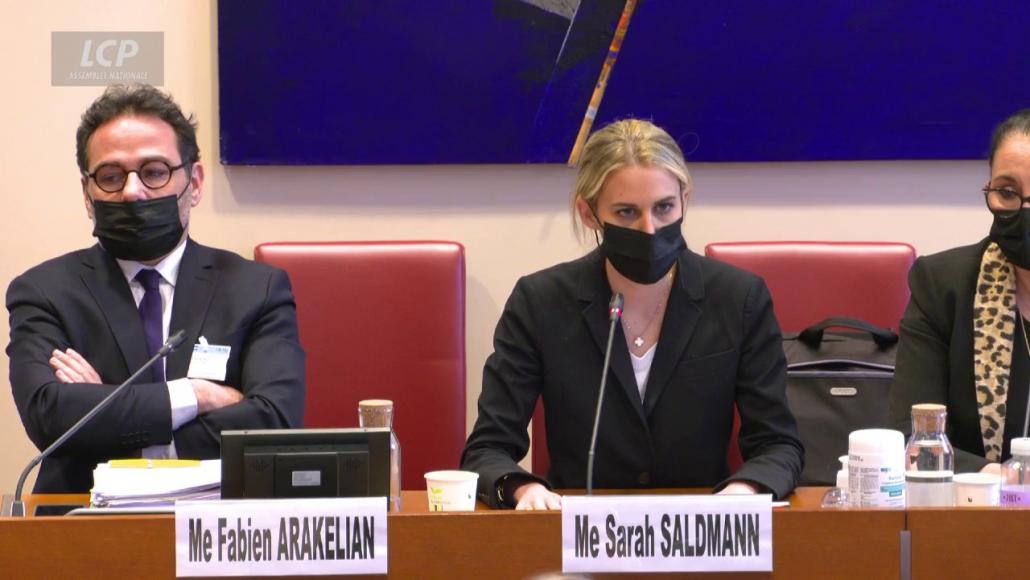 Sarah Saldmann et Fabien Arakelian, le 17 février 2022