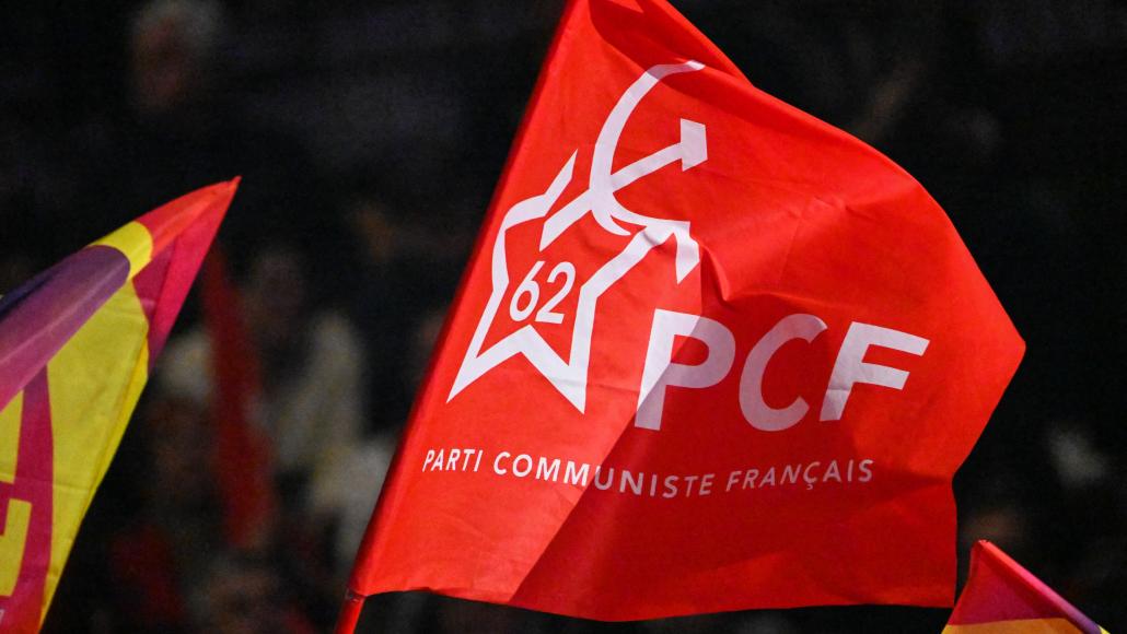 Drapeau Parti communiste français