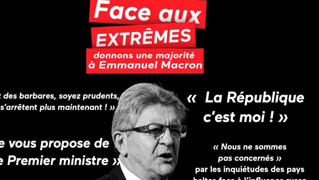 Ensemble cible à nouveau Jean-Luc Mélenchon