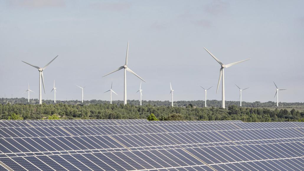 Photovoltaique et éoliennes