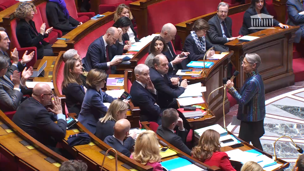 Séance des questions au gouvernement du 28 février 2023. LCP