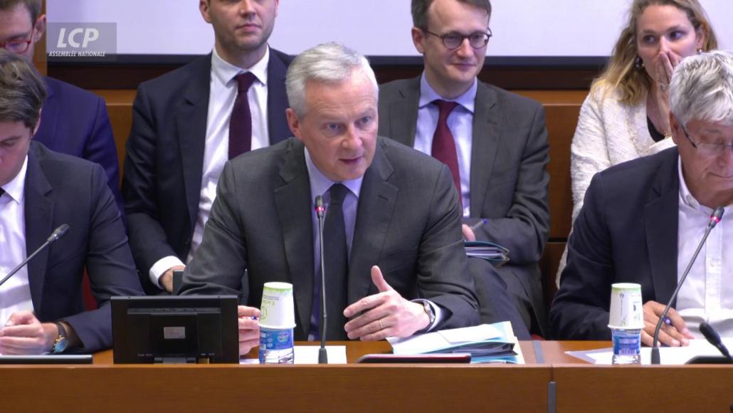 Bruno Le Maire à l'Assemblée nationale, le 26 avril 2023