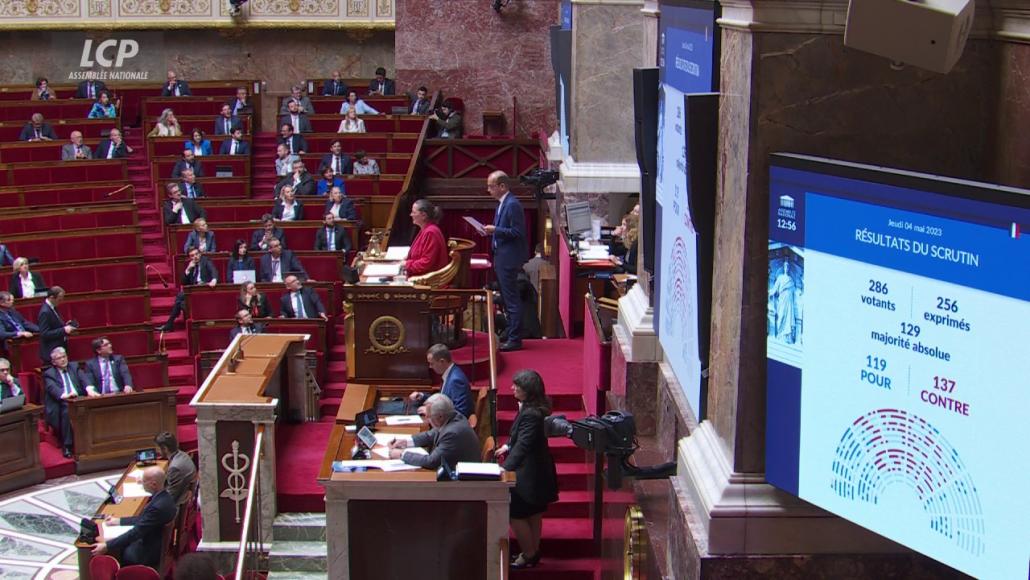 Hémicycle jeudi 4 mai