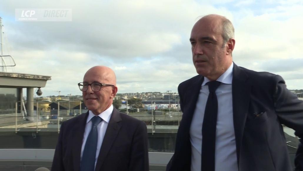 Éric Ciotti et Olivier Marleix à Saint-Malo LCP 12/09/2023