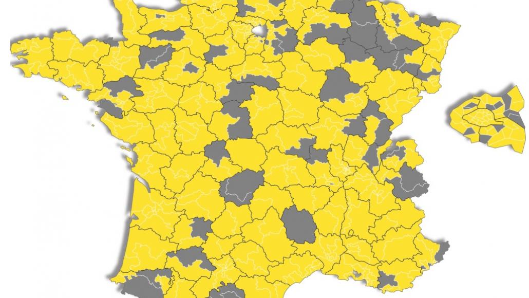 Les circonscriptions dans lesquelles la coalition présidentielle ne présente pas de candidat