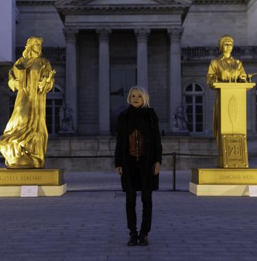 Les grands entretiens de Laure Adler "Paroles de femmes"-copyright : Nicolas Kovarik/ Agence 1827 pour LCP