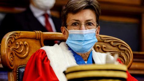 Catherine Champrenault, procureure générale de Paris. Photo Ludovic MARIN / AFP