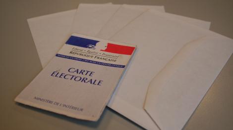 Une carte électorale française. © Ksiamon / CC BY S.A. 4.0