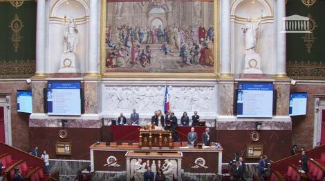 Le "Perchoir" de l'Assemblée nationale.