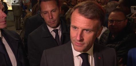 Emmanuel Macron au Havre, le 12 septembre 2024.