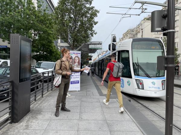 La NUPES cibles les quartiers plus populaire de la circonscription pour gagner des voix.