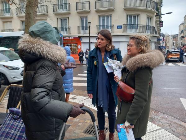 Lauriane Rossi et sa suppléante Sophie Riottot.